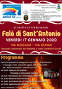 Falò Sant'Antonio 2020